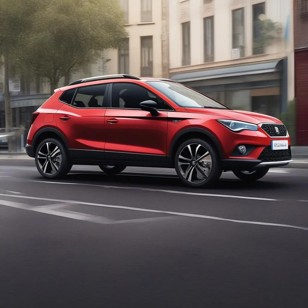 Seat Arona in Rot