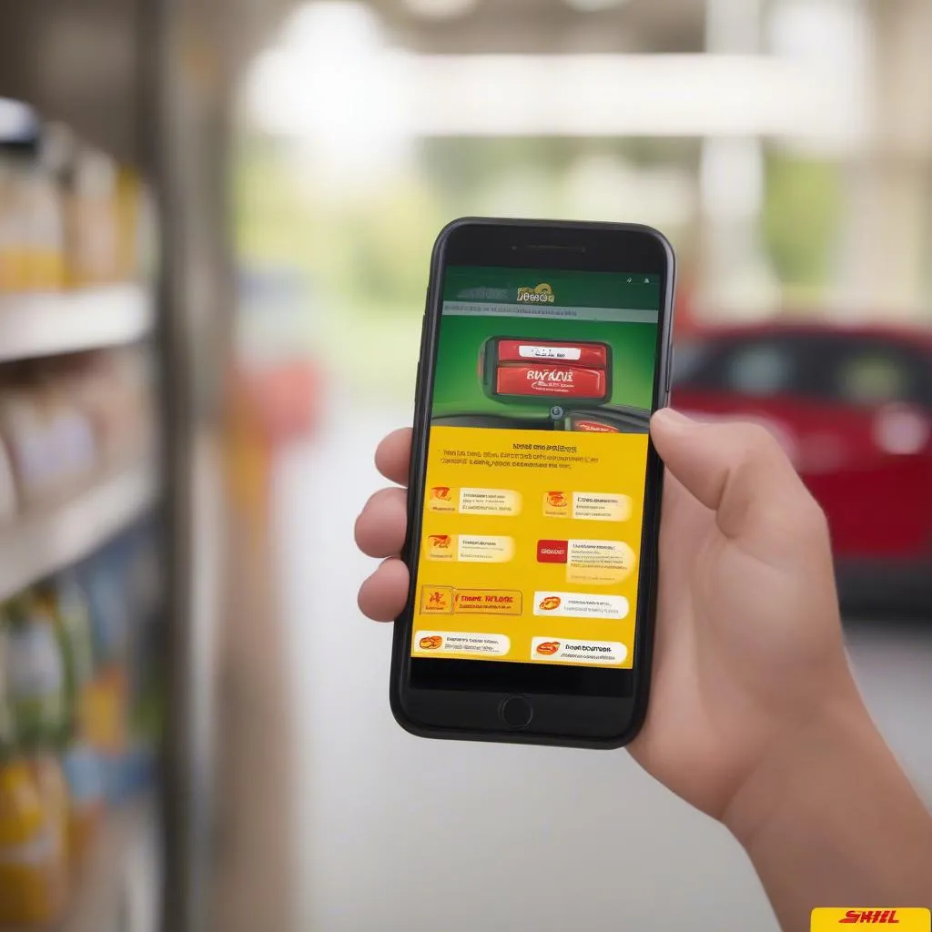 Shell SmartDeal App mit Rabattanzeige