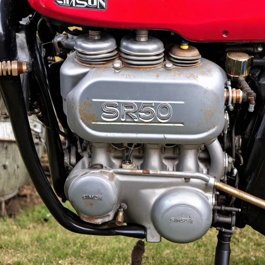 Simson SR50 Engine