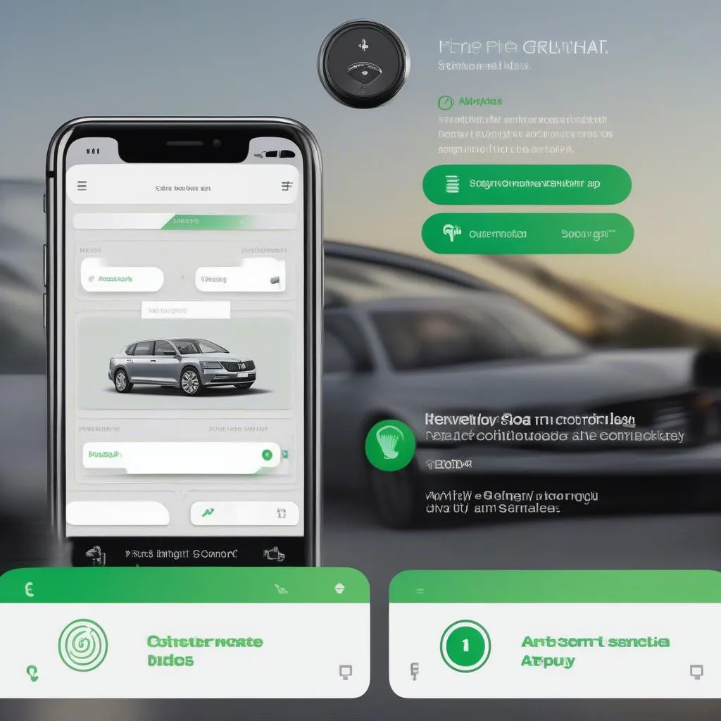 Skoda Connect App Fahrzeugsteuerung