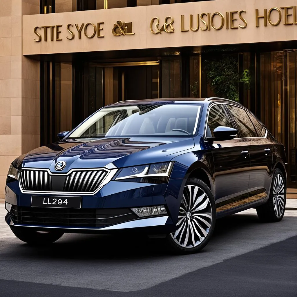 Exterieur des Skoda Superb L&K 2024