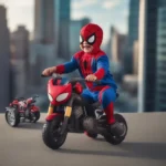 Spiderman Motorrad Spielzeug für Kinder