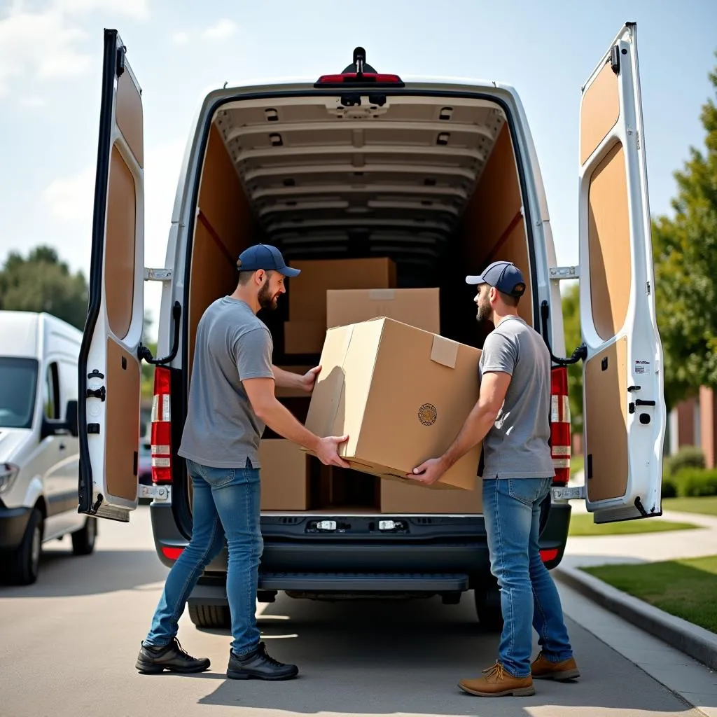 Trasloco con Sprinter e autista