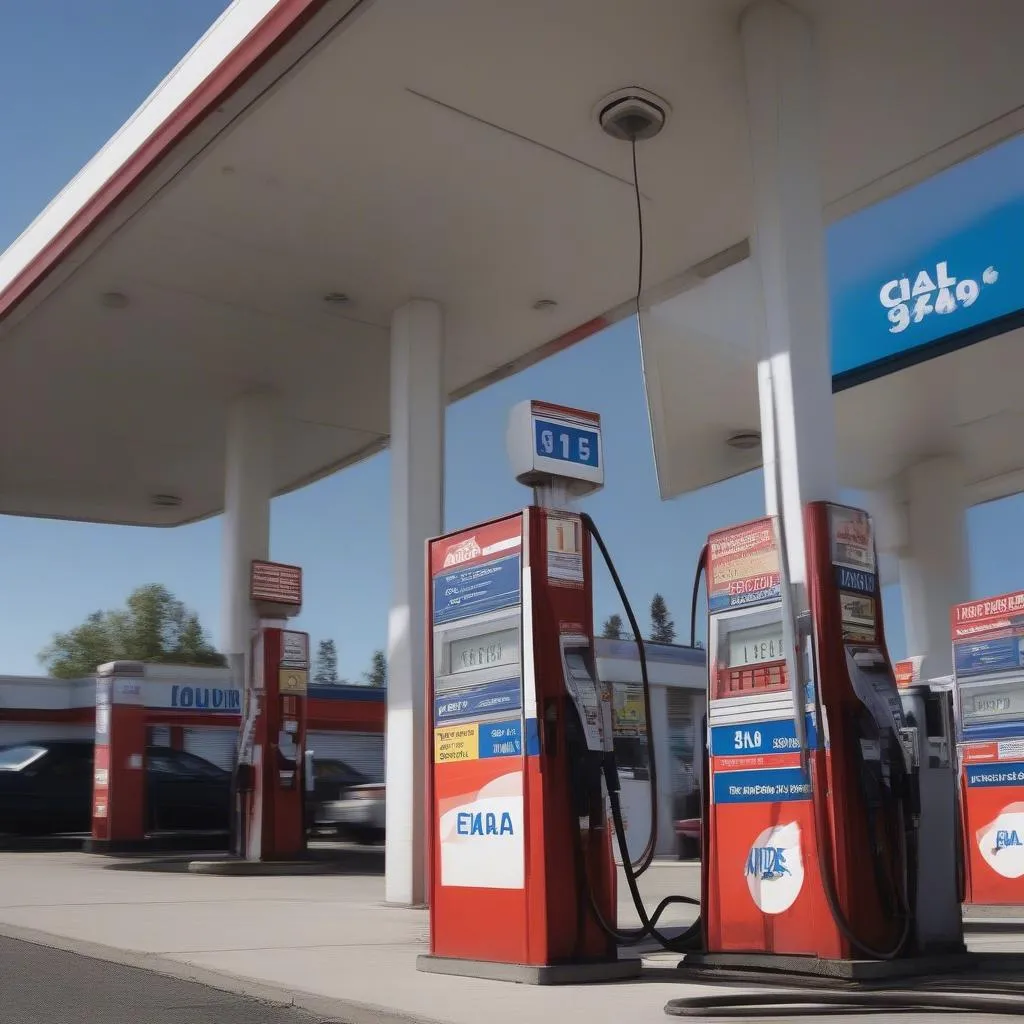 Steigende Spritpreise an der Tankstelle