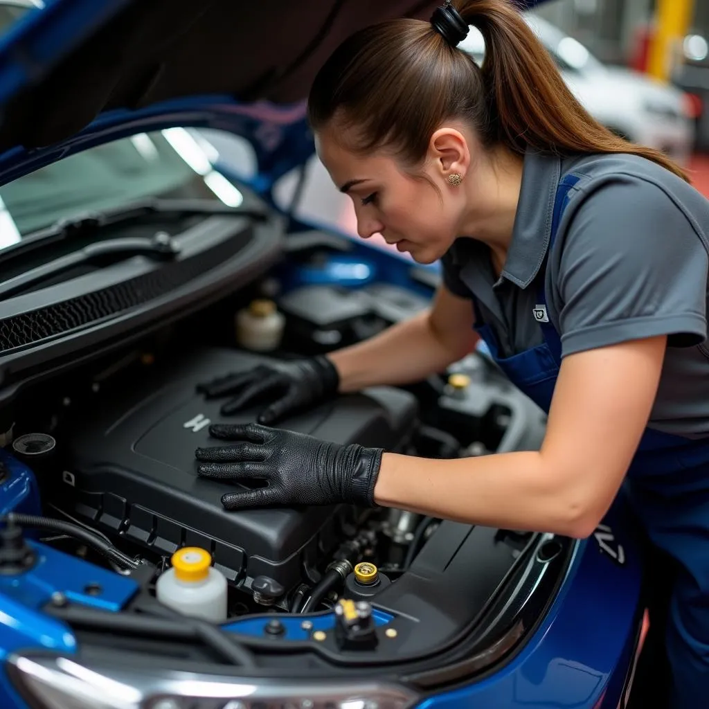 Manutenzione del motore Suzuki Swift