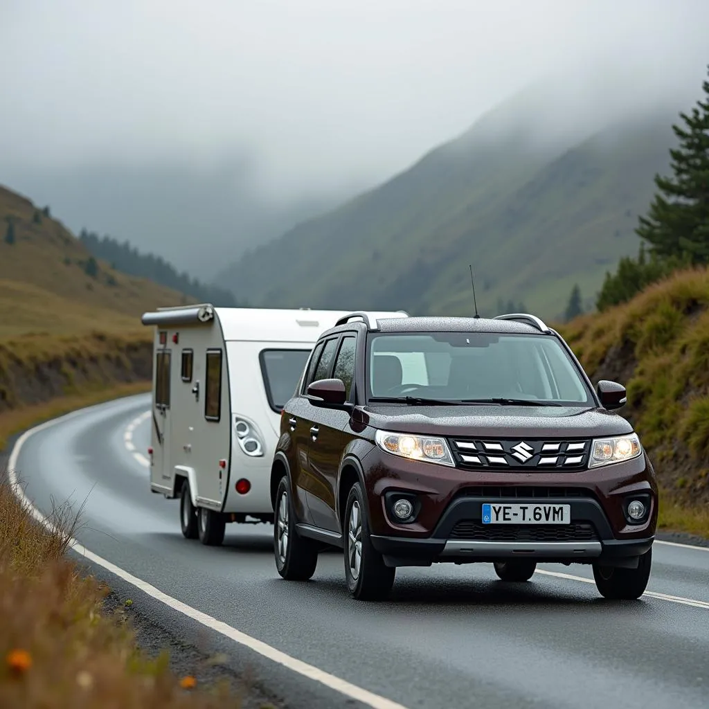 Suzuki Vitara mit Anhänger sicher fahren