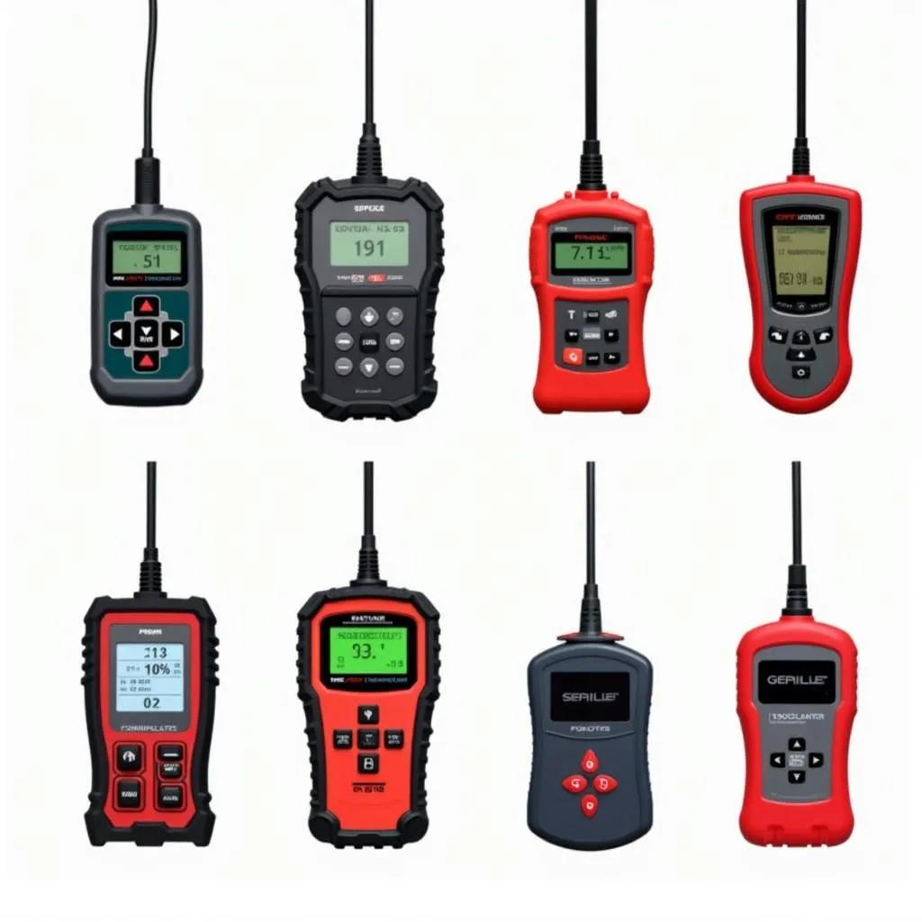 Différents modèles d'outils OBD