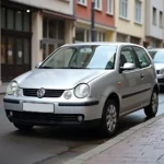 Volkswagen Lupo 2005 im Stadtverkehr