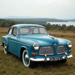 Volvo Amazon in Denim Blau