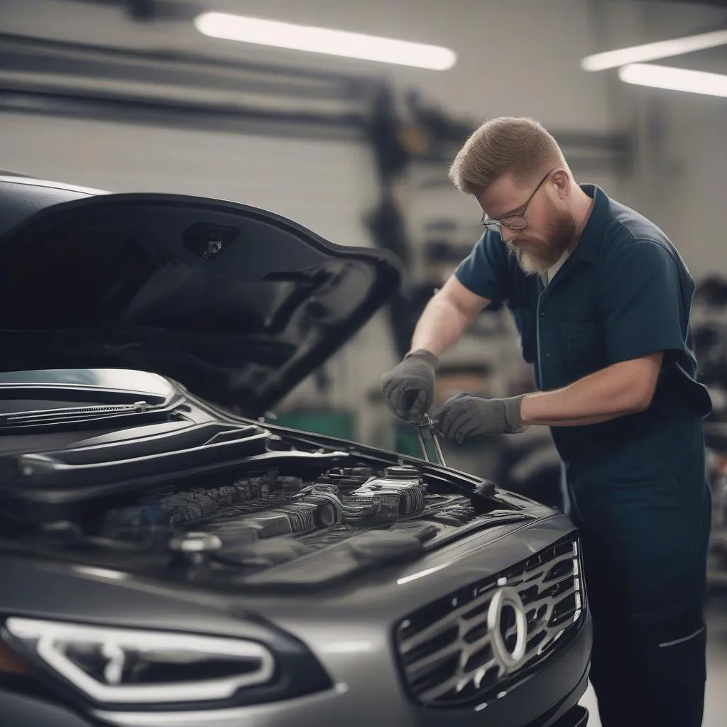 Volvo Reparatur mit Skandix Teilen