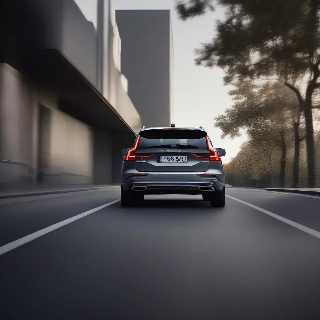 Volvo V60 Facelift 2024 Heckansicht