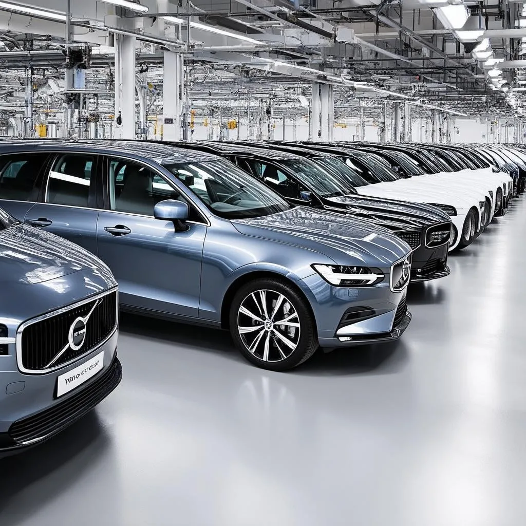 Volvo V60 Produktion