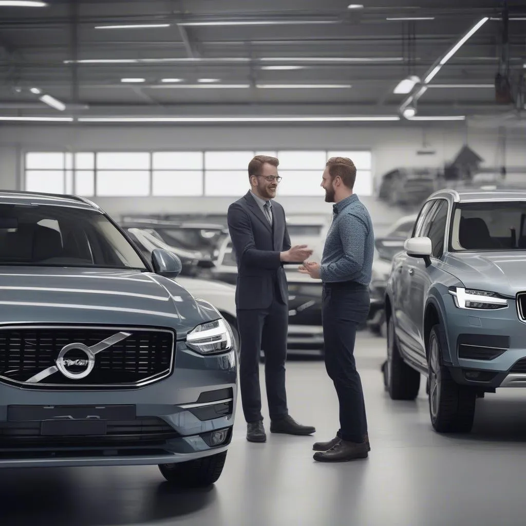 Kundenservice in der Volvo Werkstatt Bauer in Regensburg