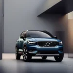 Elegantes Design eines Volvo XC40 Coupés