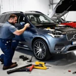 Volvo XC90 Motorraum