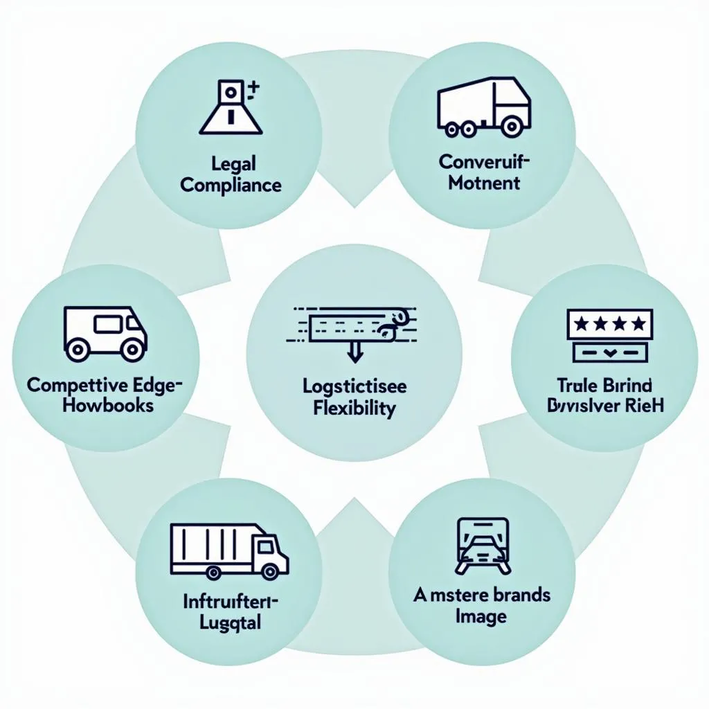 Vorteile der LKW-Zulassung für Unternehmen: Legale Grundlage, Wettbewerbsvorteil, Flexibilität und Imagegewinn.