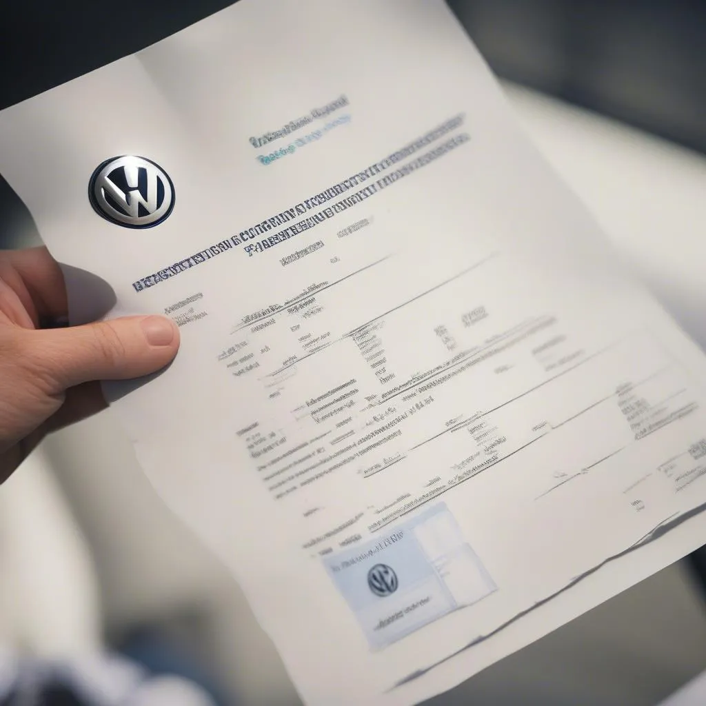 VW Bank Fahrzeugbrief Anfordern