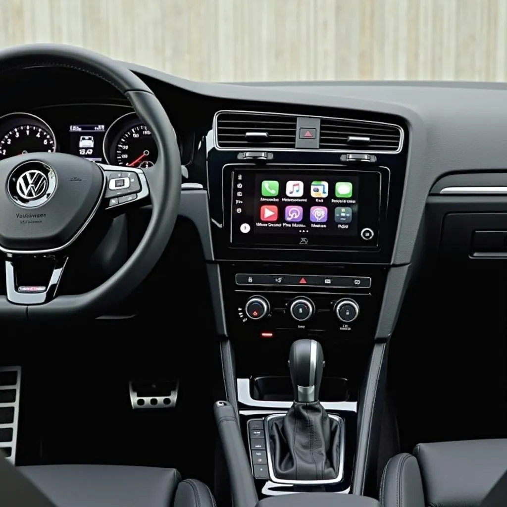 VW Golf 8 Variant Facelift Innenraum