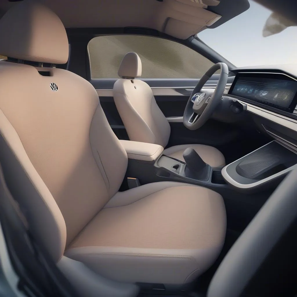 Materiali sostenibili negli interni della VW ID.7