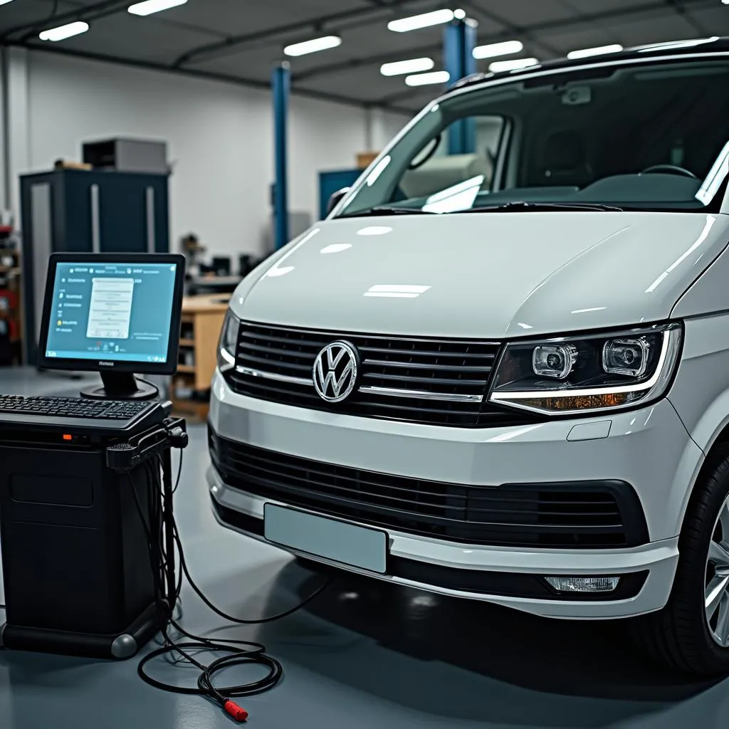 VW T6 Diagnose in Werkstatt