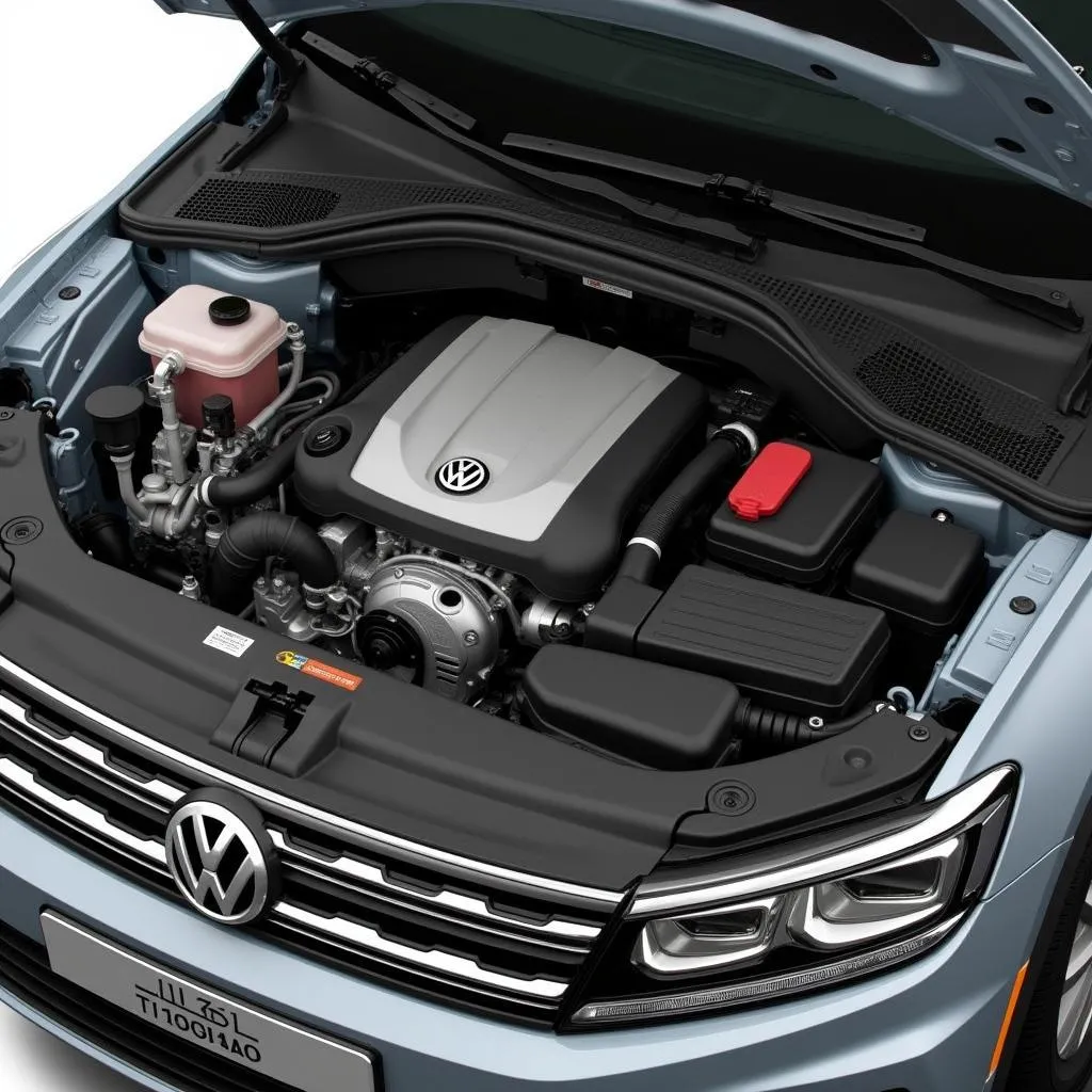 VW Tiguan 1.5 TSI Motorraum