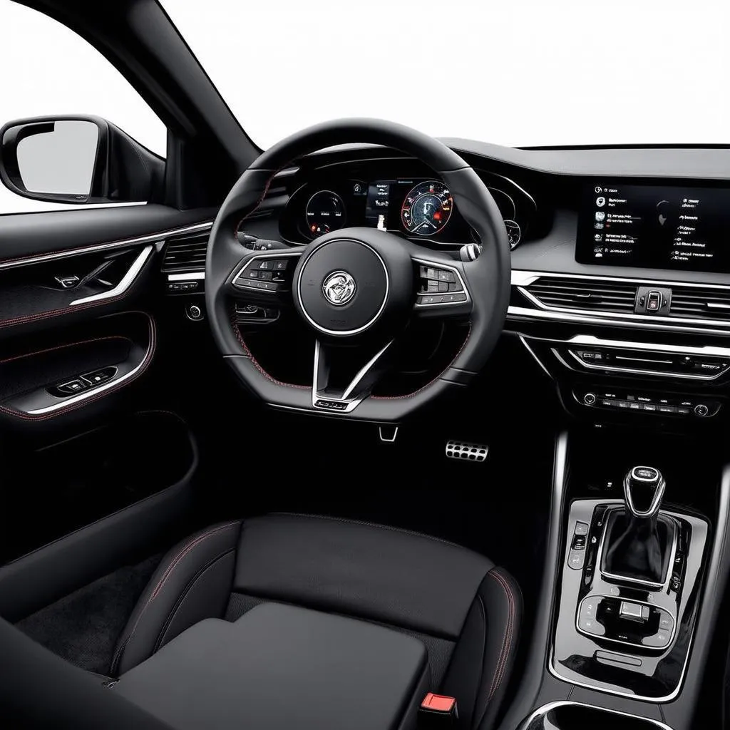 Interior do VW Tiguan 2024