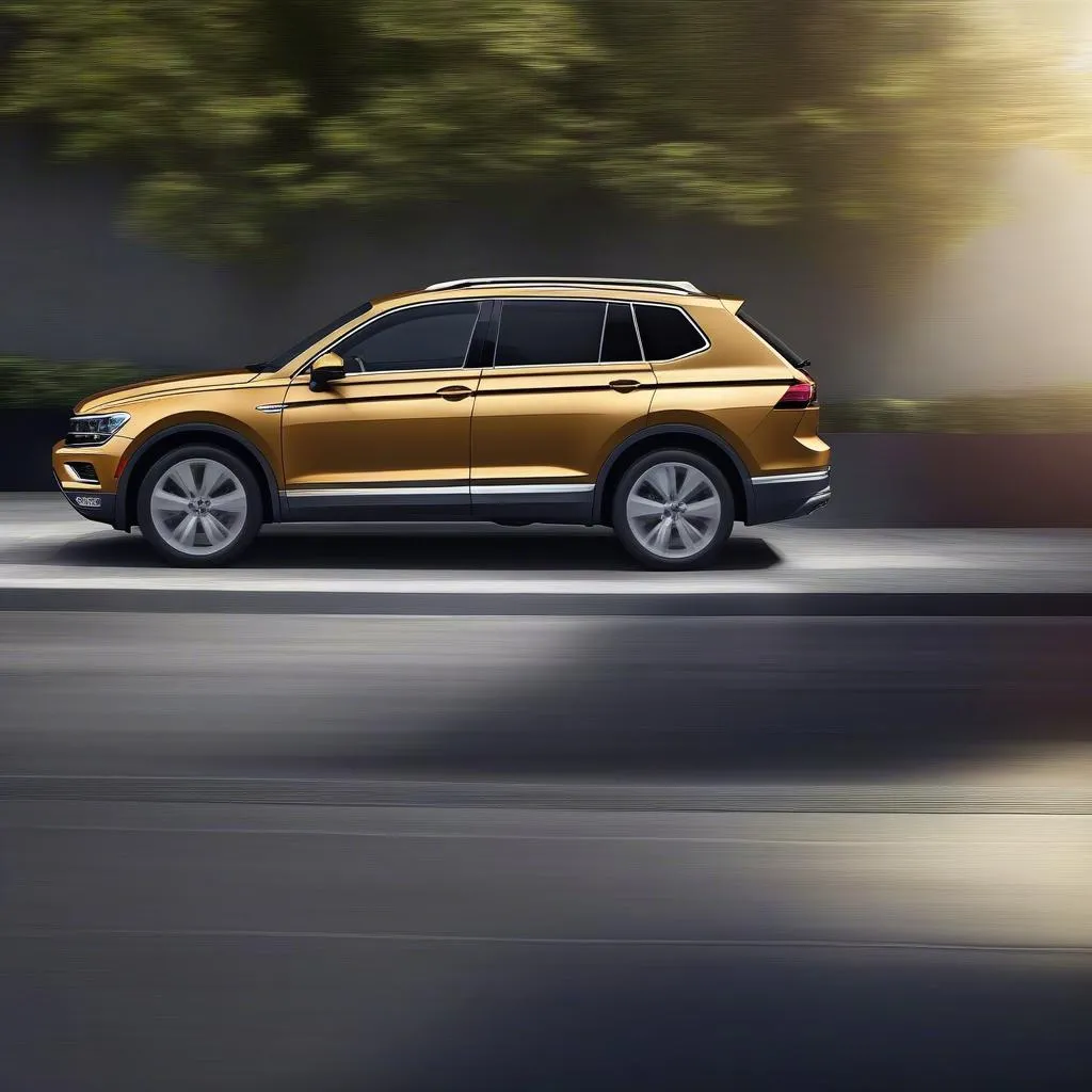 Volkswagen Tiguan Abmessungen Seitenansicht