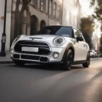 Mini in White Silver Metallic