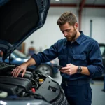 Zeitabrechnung in der Kfz-Werkstatt