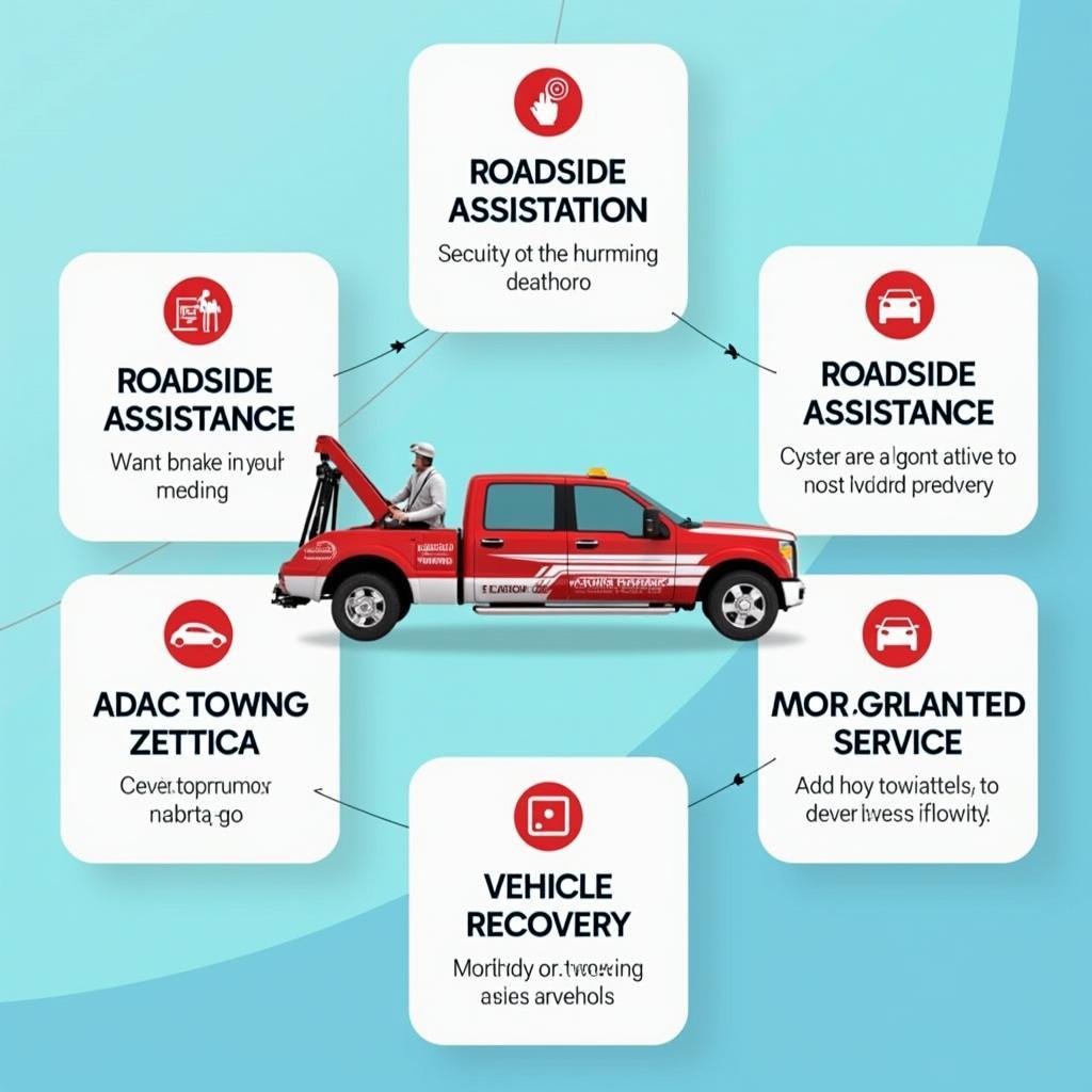 Services offered by ADAC towing