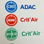 ADAC Crit'Air Plakettenfarben