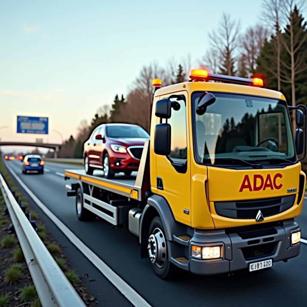 ADAC Abschleppwagen