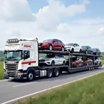 ADAC Sammeltransport Fahrzeuge