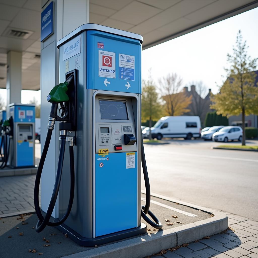 AdBlue Tankstelle in Augsburg