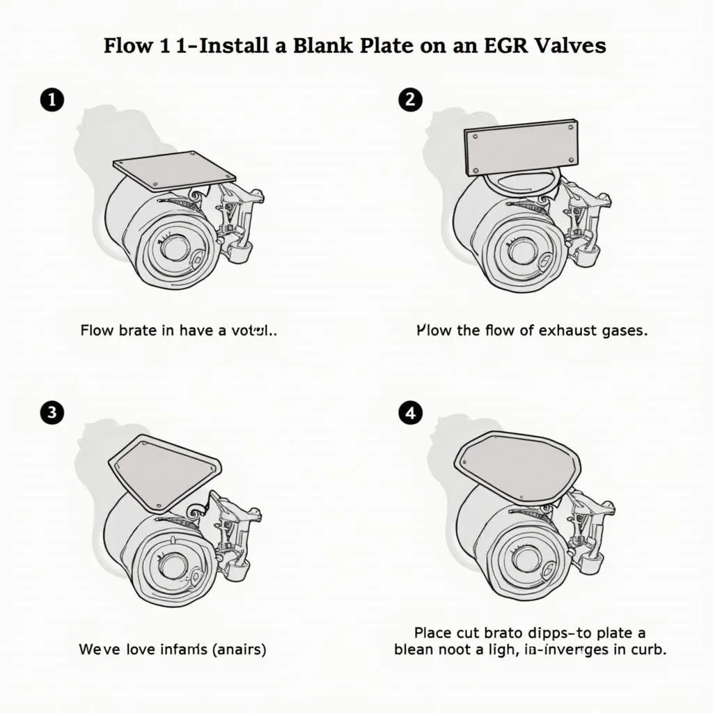 Installing an EGR Blocking Plate