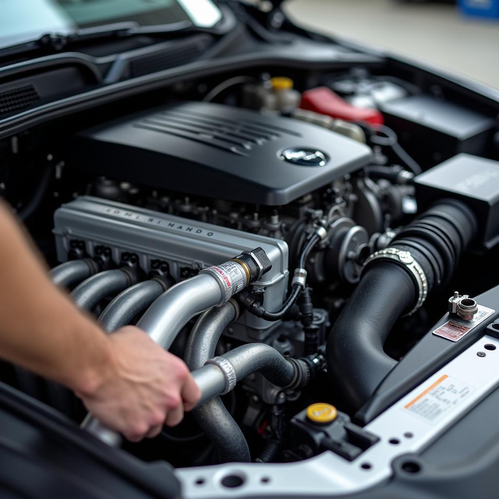 Remplacement du refroidisseur EGR sur Opel Insignia