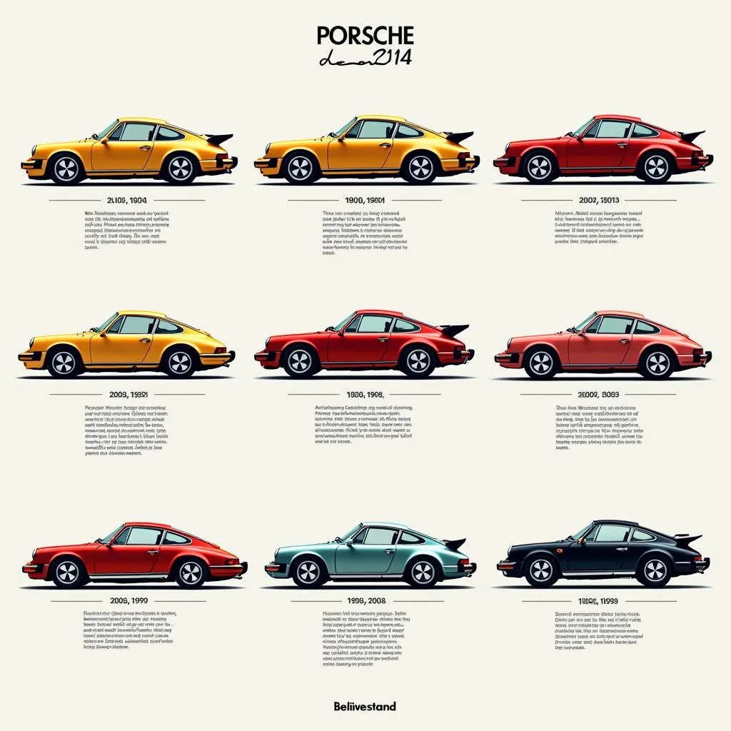 Alle Porsche 911 Modelle auf einen Blick