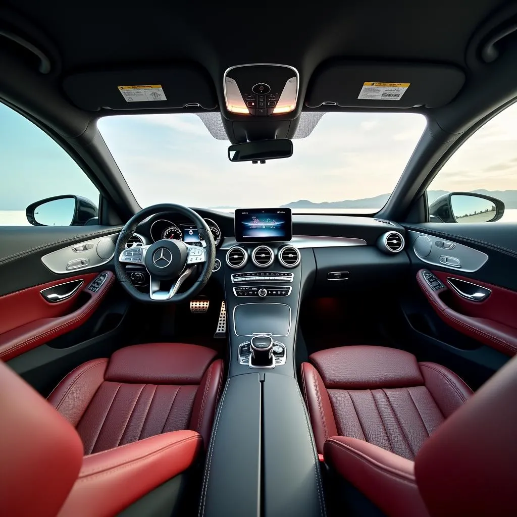 AMG C43 Coupe Interior