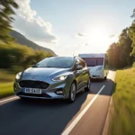 Ford Focus Turnier mit Anhänger