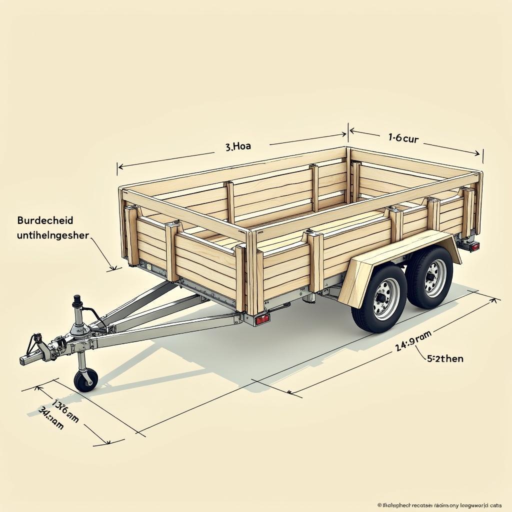 Anhänger aus Holz Bauplan