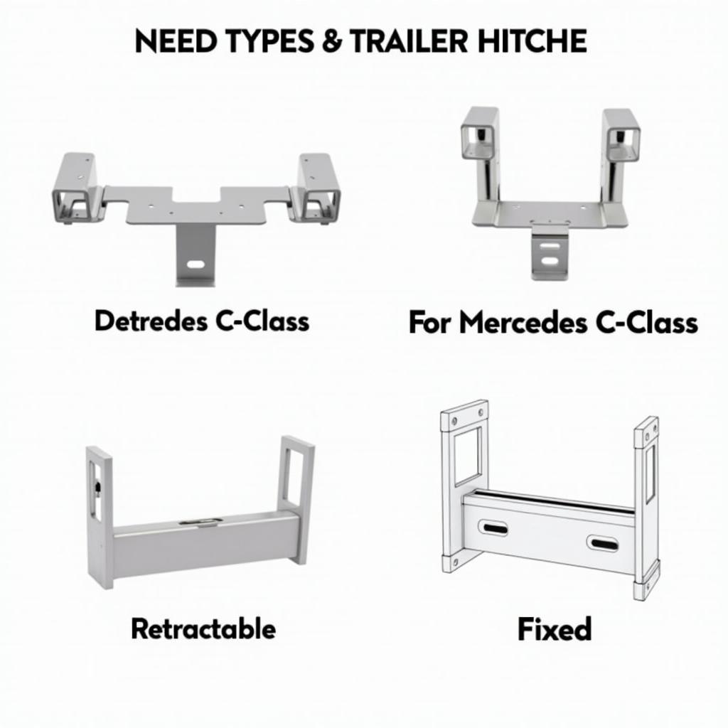 Anhängerkupplungstypen für die Mercedes C-Klasse