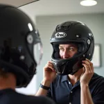 Arai Klapphelm Passform