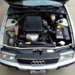 Audi 4000s Motorraum