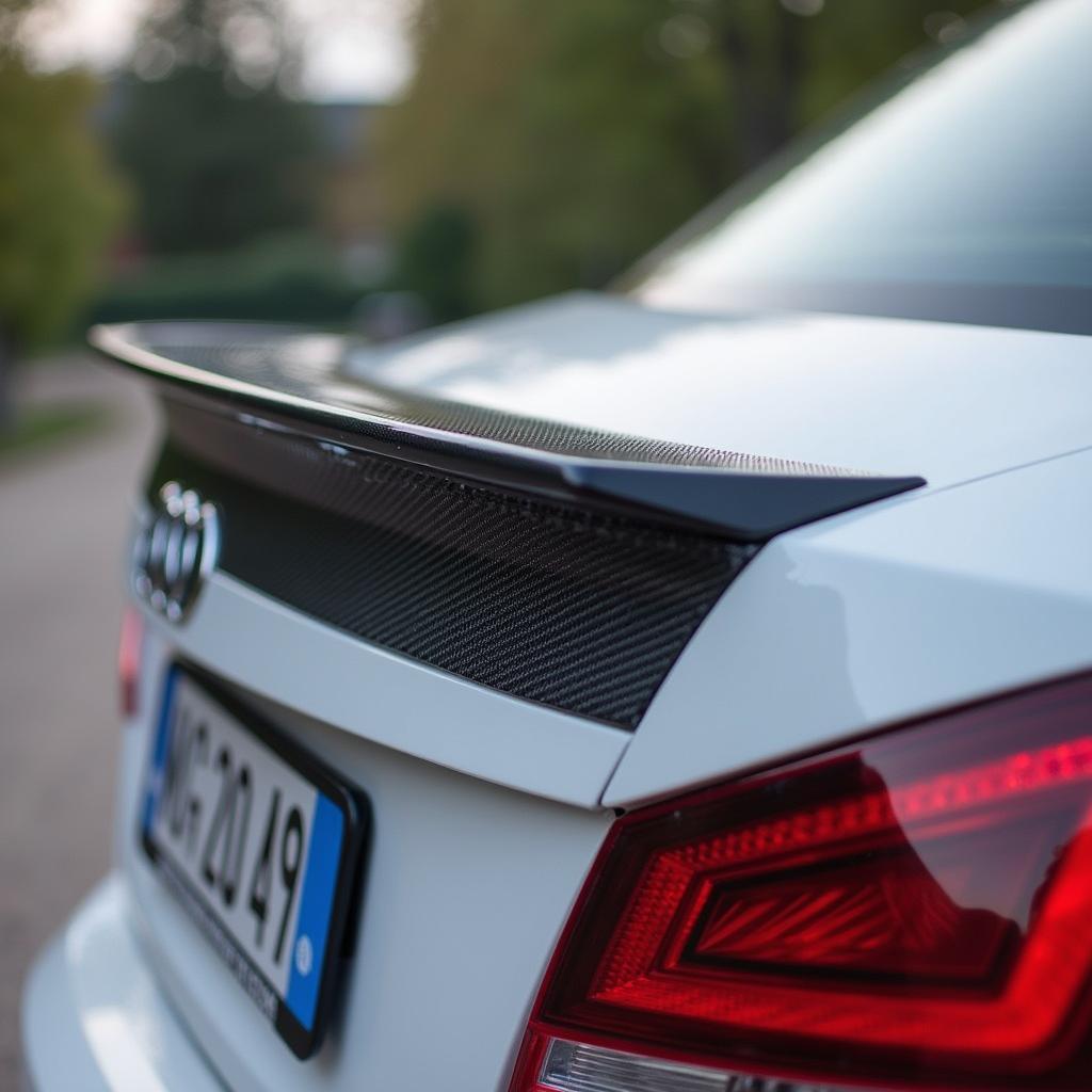 Audi A1 Spoiler Montage