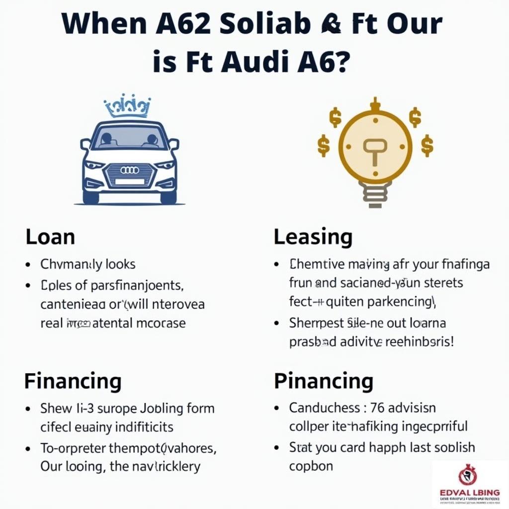 Audi A6 Finanzierungsoptionen