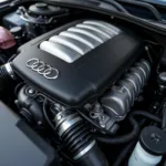 Audi A8 D2 W12 Motorraum