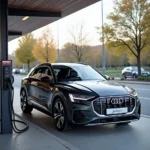 Audi e-tron Ladezeit