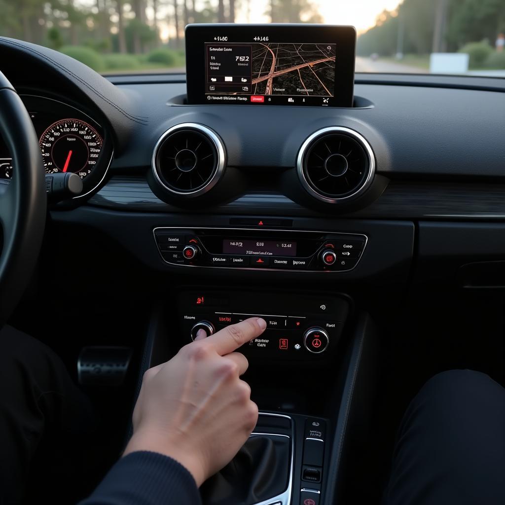 Audi MMI Navigation Ziel eingeben