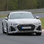 Audi Prototyp mit Tarnung