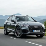 Audi Q5 TFSI e 55 im Profil